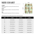 thumbnail image 4 of Kdxio Tropical Flowers Print Mens Sleep Shorts Bottoms Soft Comfy Pajama Wear Pants with Drawstring Pockets, 4 of 7