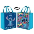 thumbnail image 3 of Stitch Tote Bag - Disney Accessories Set with 15" Grocery Bag Featuring Stitch | Double-Sided Lilo and Stitch Reusable Bags Medium, 3 of 5