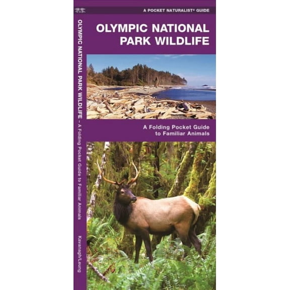 Olympic National Park Wildlife: A Folding Pocket Guide to Familiar Species