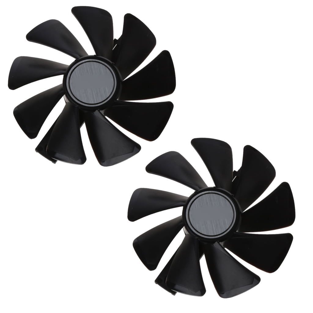 4 Pin CF1015H12S Cooling Fan 2Pcs for Sapphire RX 580 480 470 4G RX 8GB Card Replacement Fans - Walmart.com