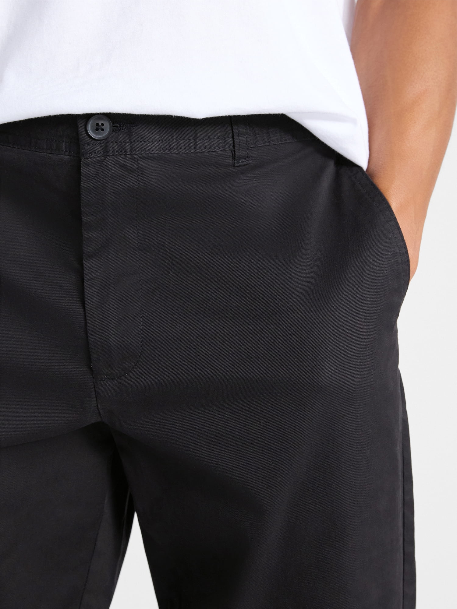Free Assembly Men's Straight Tapered Fit Chino Pants, Sizes 29-42