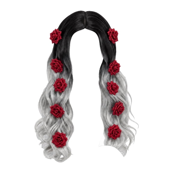 Day of the Dead Wig Costume Accessory for Adults, Multicolor, Halloween by Way To Celebrate