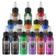 thumbnail image 1 of Set de tintas para tatuajes Hawink TI203-30-14 30 ml 14 colores, 1 of 6