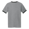 thumbnail image 6 of Mafoose Men Ringer Tee Male T-Shirts Athletic Heather/ Jet Black S, 6 of 6