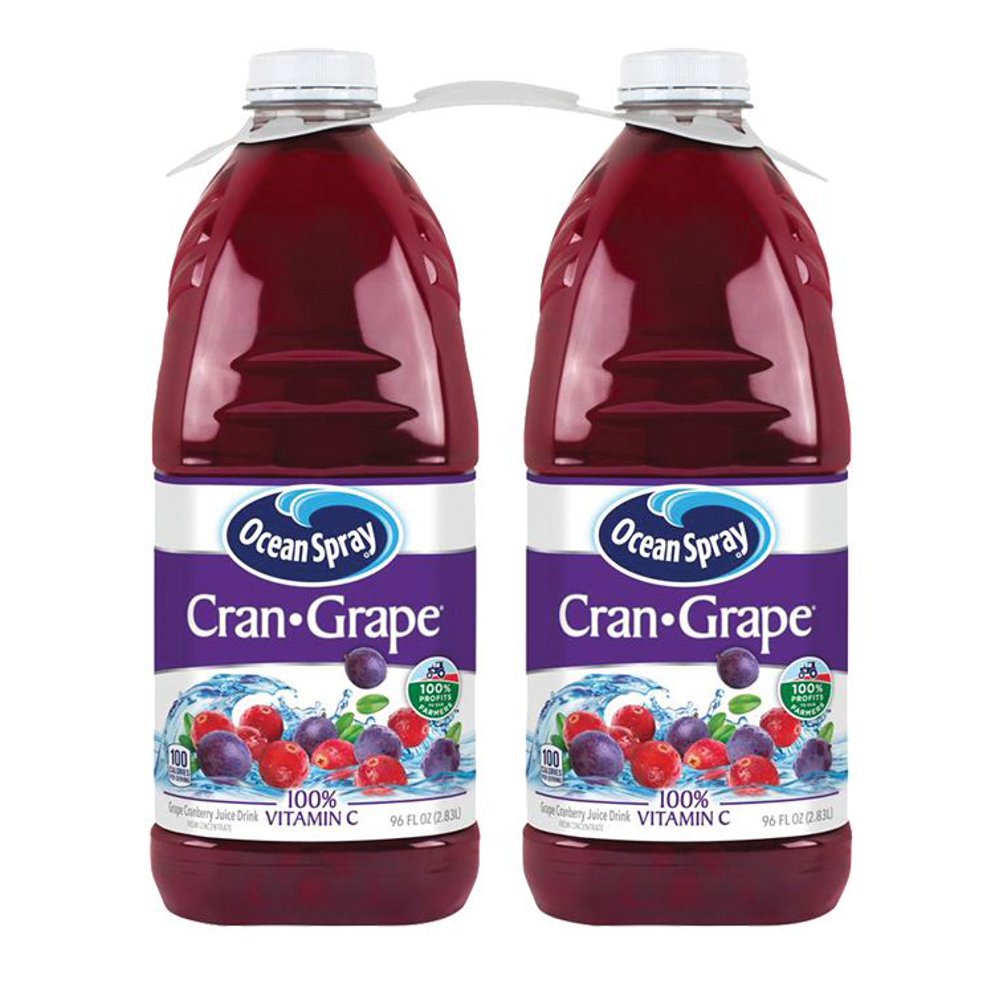 Product of Ocean Spray Cran Grape Juice, 2 pk./96 oz.