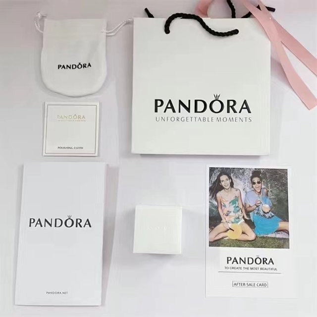 ️️Original Pandora Caja De Embalaje Pulsera Collar Anillo Contador Regalo Cajapangjing