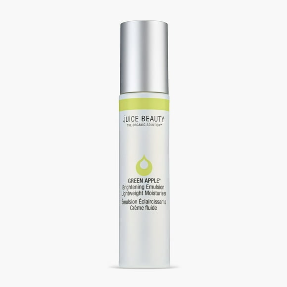 Juice Beauty Green Apple Brightening Emulsion Lightweight Moisturizer - 45 mL - Refine, Balance + Soothe Skin - Vegan, Cruelty Free
