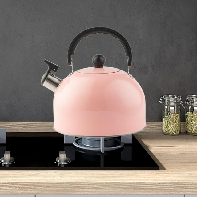 Whistling Kettle Agua caliente Té de té fuerte Alarma de la altura anti -caldera de calzoncillo Capacidad de 3 litros con de silbato para la