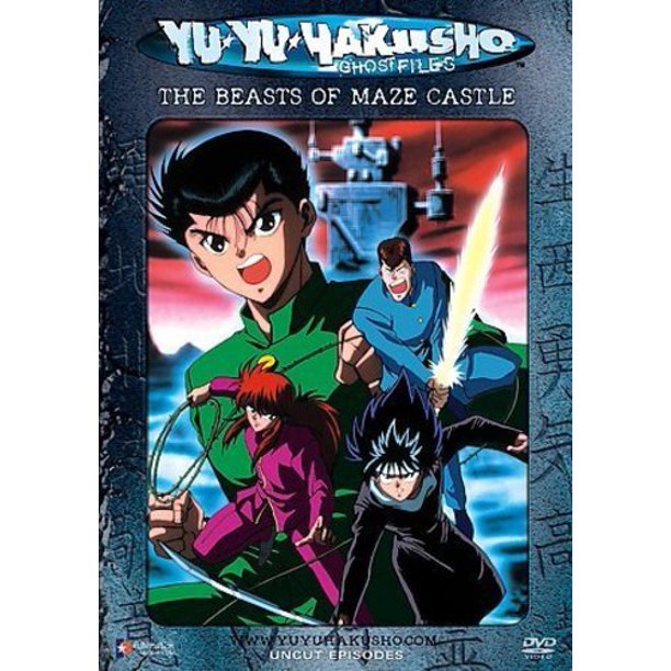 Yu Yu Hakusho Beasts Of Maze Castle Dvd Edited Dvd Walmart Com Walmart Com