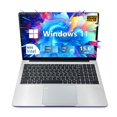 thumbnail image 1 of Ordinateur Portable 15,6 Pouces FHD, Intel Quad-Core N95 (12e Gén), 16 Go RAM, 1 To SSD, Argent - Neuf, 1 of 5