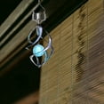 thumbnail image 3 of Solar Wind Chime LED Wind Chime Lighting Color Changing Hanging Light for Outdoor Garden Yard Party Decor (Silver), 3 of 7