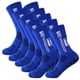 thumbnail image 1 of Calcetines con goma. SpotBlue 5Pares Azul 6-12.5US TapeDesign Calcetines Tubo Medio Algodón., 1 of 2