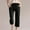 Black, variant on SNKSDGM Khaki Pants for Girls Baggy Kids Comfortable High Waisted Wide Leg Pants Drawstring Elastic Trousers Comfy Straight Leg Long Pants with Pockets 6-7 Years