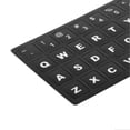 thumbnail image 2 of Autocollant de remplacement pour clavier anglais, accessoire pour ordinateur de bureau et portable, 2 of 4