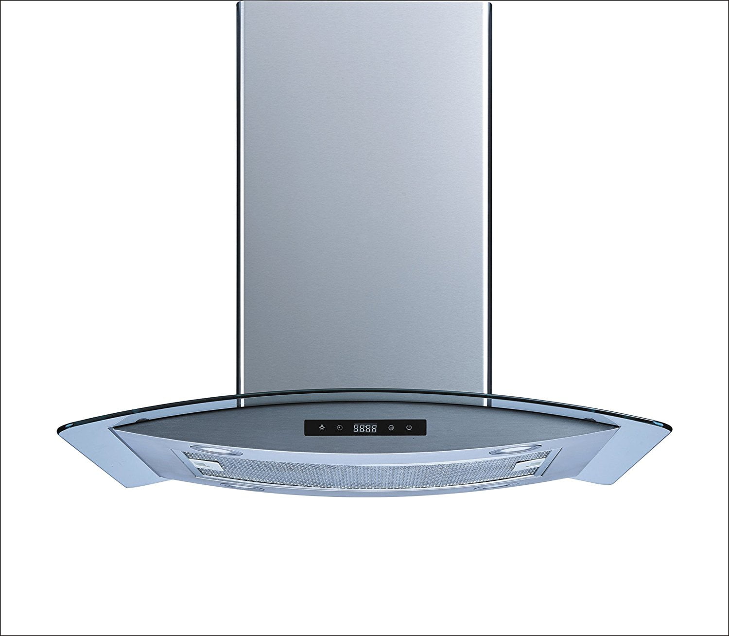 winflo convertible stainless steel wall mount range hood