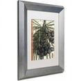 thumbnail image 2 of Trademark Fine Art 'Plums' Canvas Art by Nick Bantock, White Matte, Silver Frame, 2 of 4
