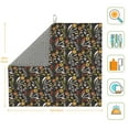 thumbnail image 3 of Rocae Daisies Flowers for Drying Mat for Kitchen 16*18 inch Easy to Clean Dish Rack Pad, 3 of 8