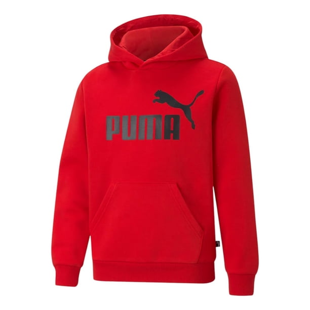 Sudadera Puma Niños Essentials Big Logo Hoodie Rojo rojo M