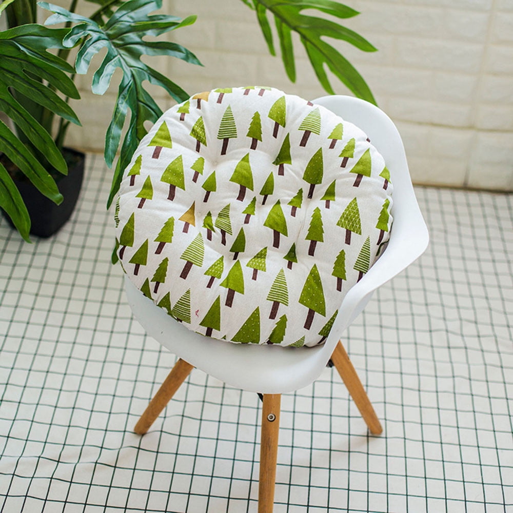 JilgTeok 1 Packs Outdoor Indoor Seat Cushion Pad 16x16 Inch Soft Comfortable Pearl Fabric Chair Sofa Cushion for Garden Patio Home Kitchen Office