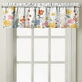 thumbnail image 3 of Spring Summer Kitchen Curtains 3-Piece Set Boho Strawberry Flowers Rod Pocket Short Tier Curtains 36 Inch Cute Farmhouse Holiday Decor, 3 of 6