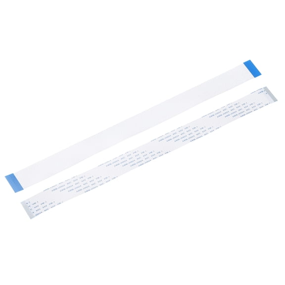 Flexible Flat Cable, 250mm 1mm Pitch 18 Pins FPC FFC Flexible Ribbon Cable 10Pcs
