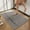 Gray, variant on EGYMEN Linen Carpet, Non-Slip Bath Rug with Beautiful Patterns, Absorbent Floor Mat for Bathroom and Bedroom, Soft and Durable Floor Covering