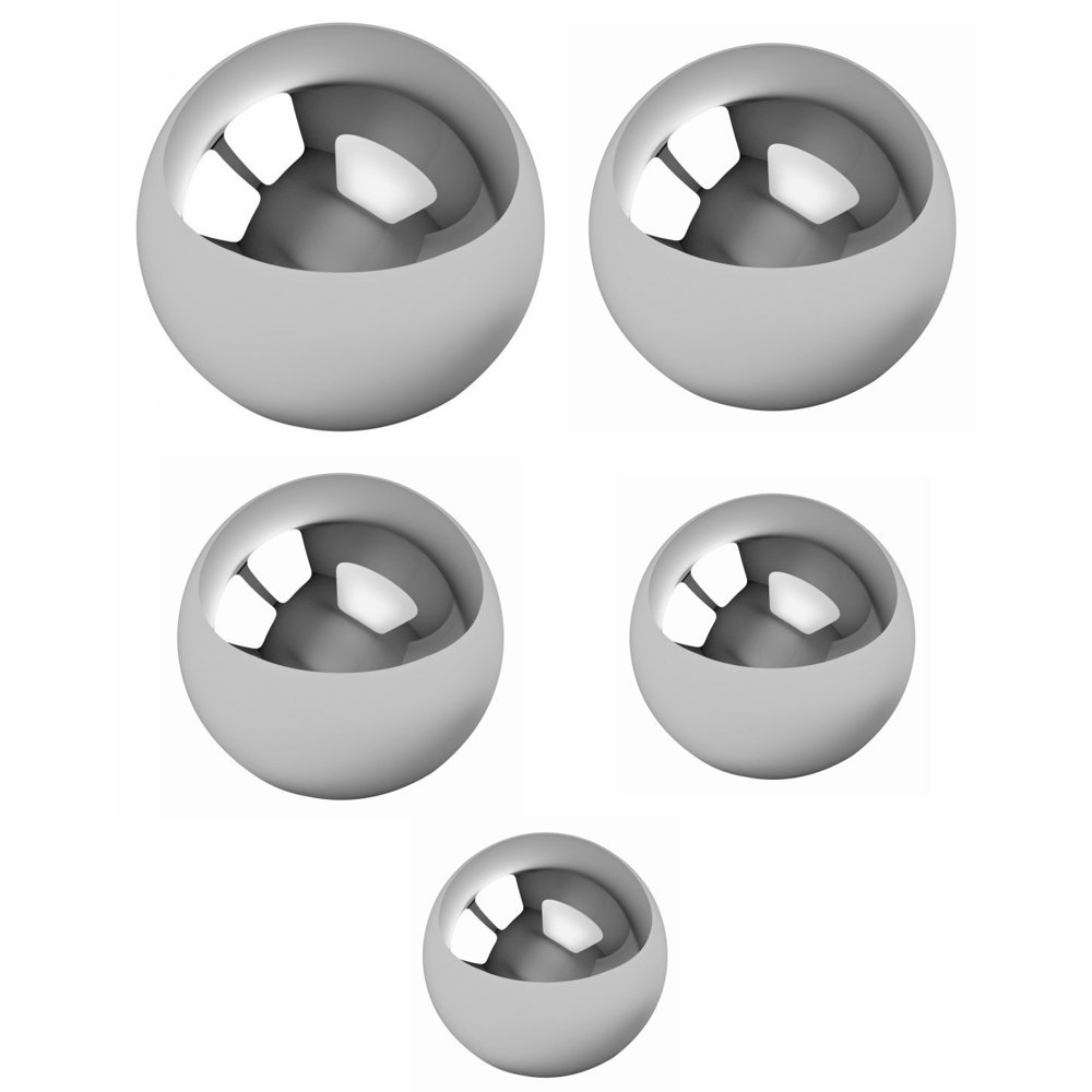 500 Piece Assorted Loose Bicycle Bearing Balls 1/8", 5/32", 3/16" 7/32