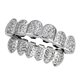 thumbnail image 3 of Boca de metal de cobre personalizada con 6 flores superiores e inferiores talladas para Joker, Halloween Plata, 3 of 6