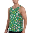thumbnail image 2 of Pofeuu Flying Bees Print Men's Workout Tank Tops Sleeveless Muscle Gym Shirt Quick Dry-XX-Large, 2 of 7