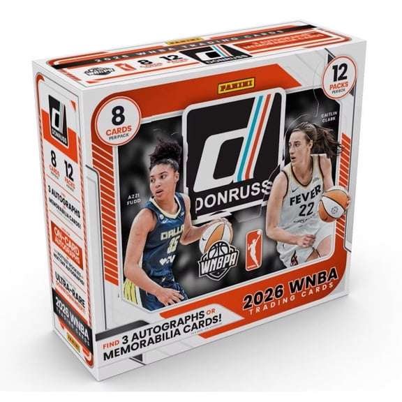 Collectible 2026 Panini Donruss WNBA Basketball Hobby Box