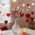 thumbnail image 5 of Hot Selling Items!Mohdy Valentine's Day Heart-Shaped Artificial Flower Branches C,A Heart Shaped Branch Arrangement for Valentine’S Day,Valentine's Day Home Decor & Romantic Table Centerpiece, 5 of 7