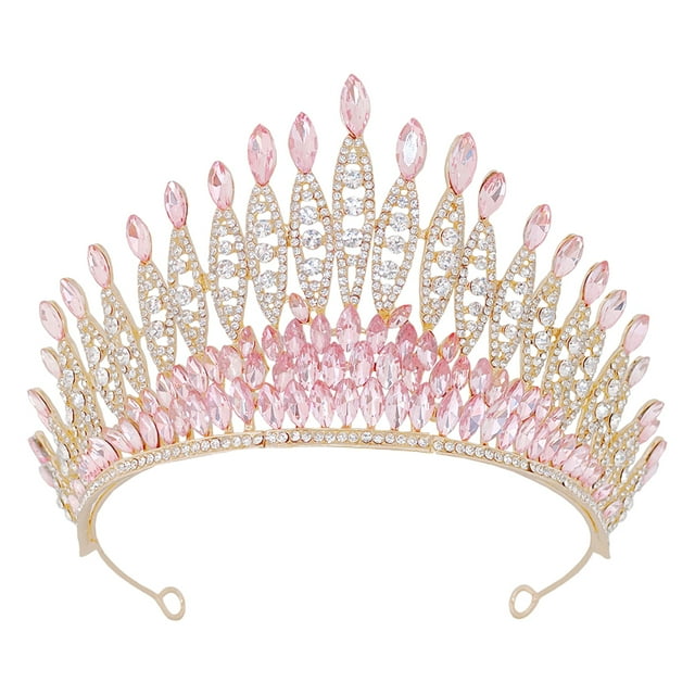 KAKOWELY Bandeau Couronne Couronne de Mariée Couronne pour Femme Couronne de Mariage Coiffe de Bal Bandeau Couronne de Mariée Bandeau Couronne de Mariée Bandeau Couronne Bling Coiffe de Mariée