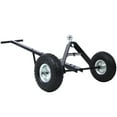 thumbnail image 2 of Heavy-Duty Trailer Dolly with 10" Pneumatic Tires ,600LB Max Tongue Weight Capacity , All-Terrain Tires for Moving Trailers, Boats, Campers, High-Visibility Black & Weather-Resistant Design, 2 of 9