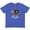 Retro Heather Royal, variant on Inktastic Lil' Pirate pirate ship, blue bandana Youth T-Shirt