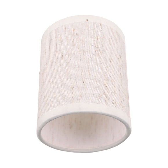 FOMIYES Pantalla De Tela Anti Para De Y Con Bombilla E14 Color Beige