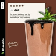 Keto Chow CORE Chocolate with Stevia Ultra Low-Carb Meal Shake, 21 Servings