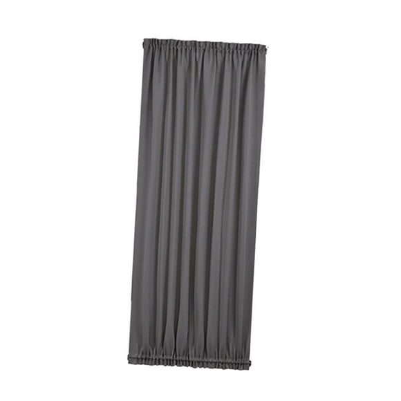 Cortinas para puertas francesas Soledad Panel gris L54 X W72 pulgadas