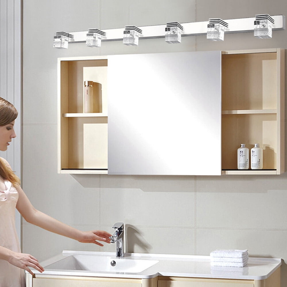 1* LED Over Mirror Light, Modern Bathroom Mirror Light Fixtures, Over Long Mirror Lights