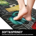 thumbnail image 4 of Kitchen Mats,Colorful Coffee Cups Kitchen Mats for Floor,Chalk Art Kitchen Rug for Kitchen Floor Cushioned,Non Slip Waterproof Standing Mat for Bedroom,Office,Sink 17.3 * 29 Inches, 4 of 6