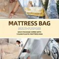 thumbnail image 5 of 1-Pack Heavy Duty Mattress Bag, Extra Large PE Furniture Cover, Moving & Storage Protector for Beds, Sofas, Couches (70.87"x94.49" / 78.74"x94.49"), Durable Plastic Mattress Encasement, 5 of 8