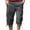 Gray, variant on IROINNID Men's Casual Cargo Elastic Multi-Pocket Performance Active wear Bermuda Shorts