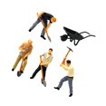 thumbnail image 1 of Decodeary Authentic 1/64 Painted Figurines for DIY Projects Sand Table Layout Collectible Miniatures 1:87 1Set, 1 of 6