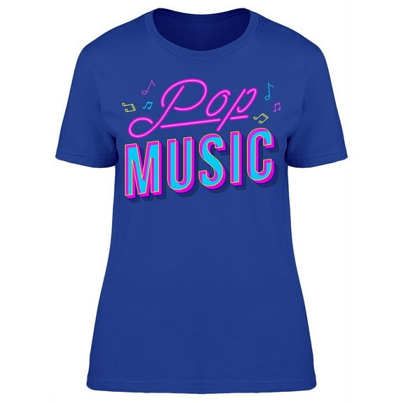 Pop Music Vintage  T-Shirt Women -Image by Shutterstock, Female x-Large