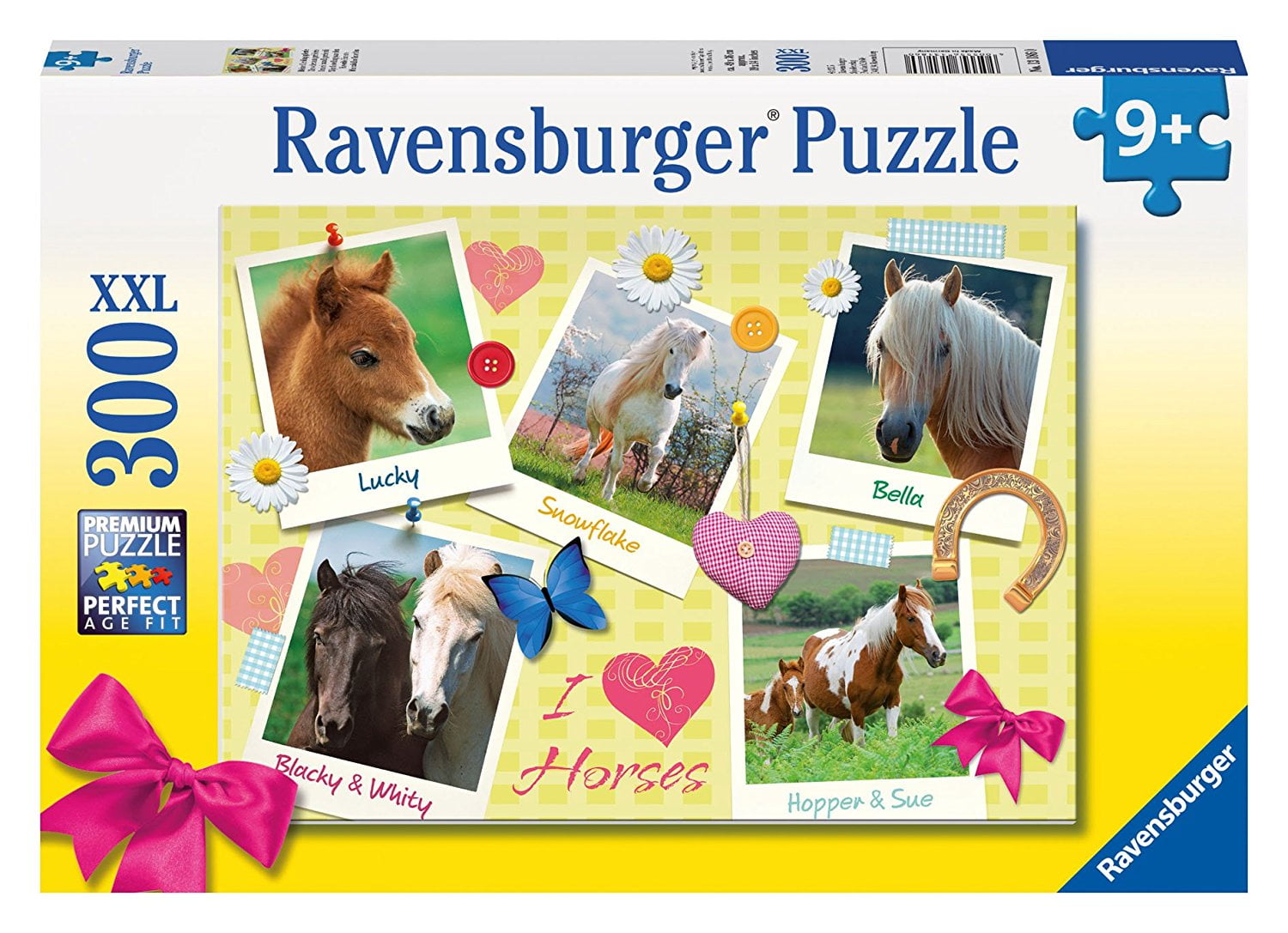 Favorite Horses Puzzle (300 Piece), Puzzle Size 19.5 x 14.25 By Ravensburger
