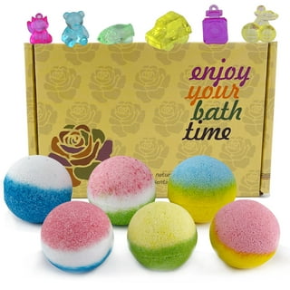 Squishmallow Bath Bomb 8Ct Set, Squish Bath Bombs 8 Scents with Surprise  Squishy Charms Inside Colorful Scented Natural Kid Safe Bubble Fizzies  Christmas Birthday Gift & Bonus Exclusive Popping Polly 