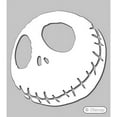 thumbnail image 2 of Chroma 1 piece Nightmare Before Christmas Jack Skellington Die Cutz Decal for Car Truck Window Bumper Sticker NBC, 2 of 2