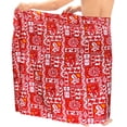thumbnail image 2 of HAPPY BAY Men's Pareo Standard Surfing Sarong Full Beach Wrap One Size Berry, Sun Summer Vacation Aloha, 2 of 3