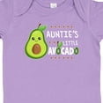 thumbnail image 4 of Inktastic Auntie's Little Avocado with Cute Baby Avocado Boys or Girls Baby Bodysuit, 4 of 5