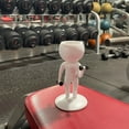 thumbnail image 3 of Sports Themed Succulent Planter with Dynamic Running and Dumbbell Design for Modern Indoor Display, 3 of 5