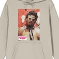 thumbnail image 2 of Texas Chainsaw Massacre French Leatherface Poster Art Long Sleeve Putty Women's Hooded Sweatshirt-Medium, 2 of 7